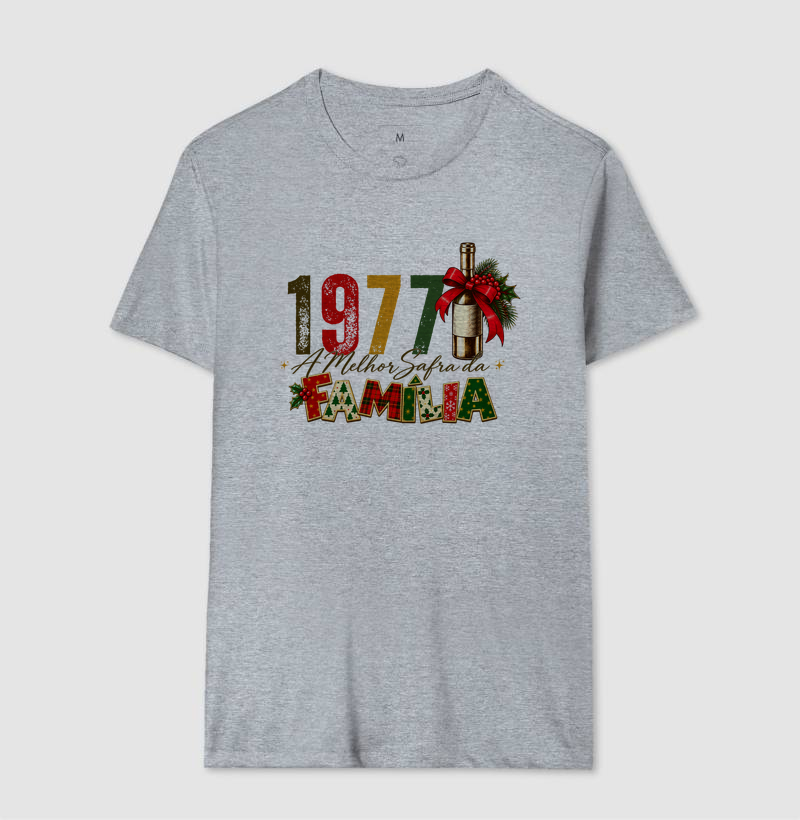 Camiseta Algodão Peruano A Melhor Safra da Família 1977 - Imagem 4