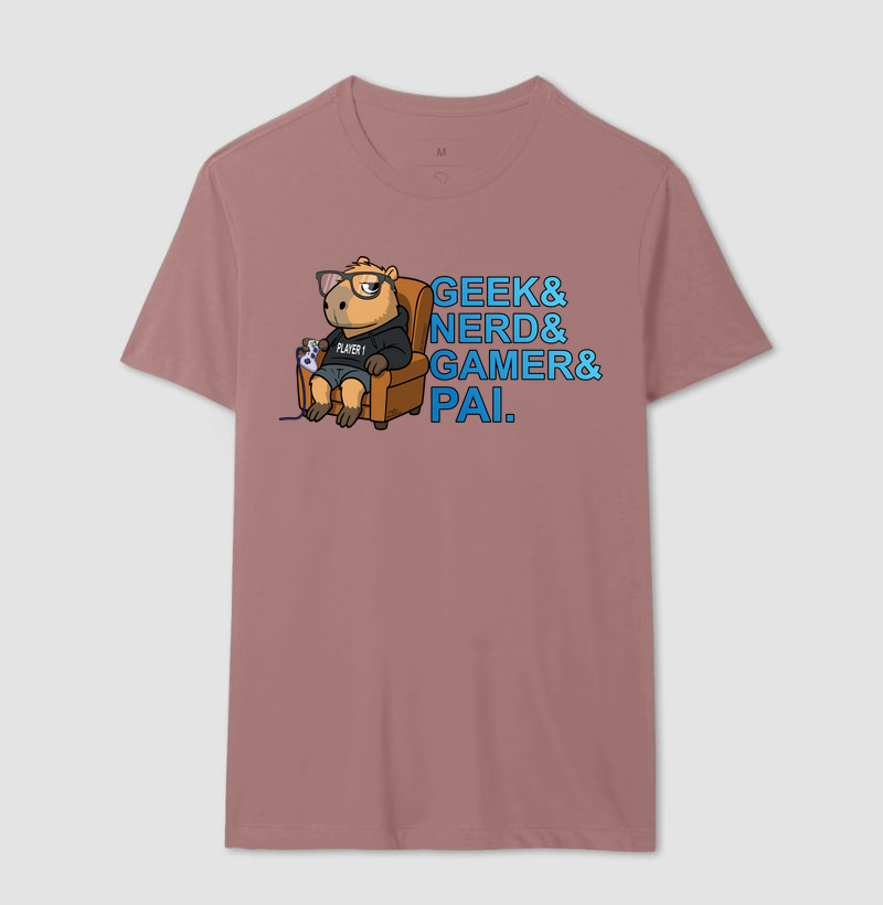 Camiseta Capivara Pai Gamer - Imagem 9