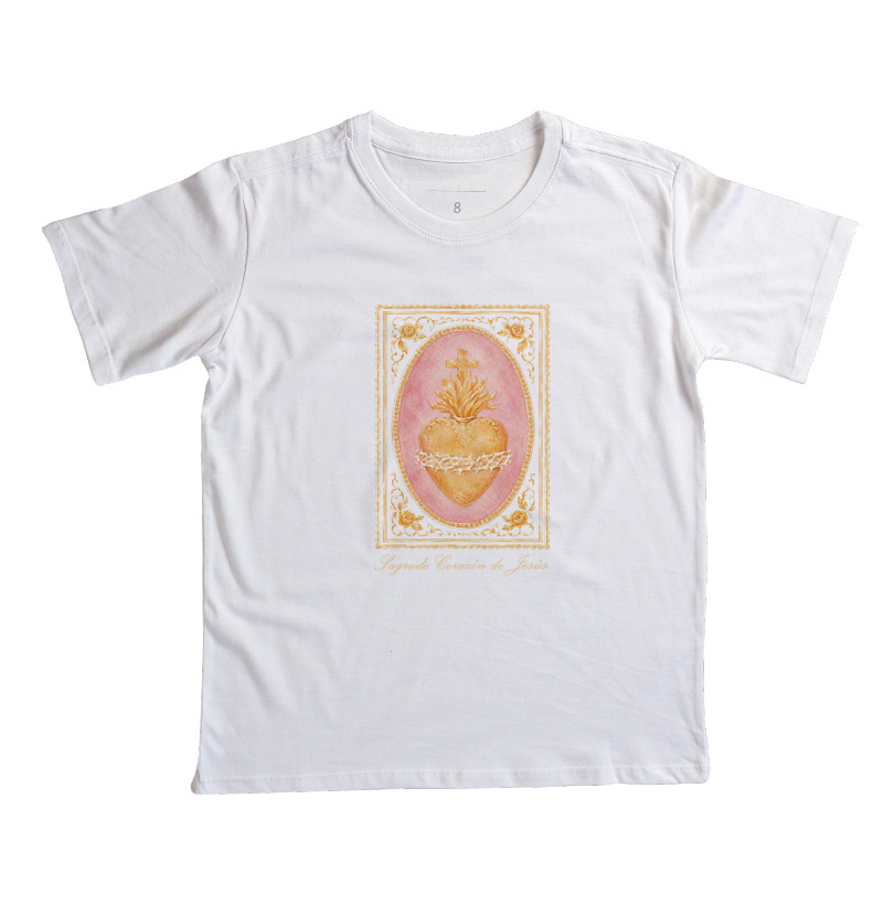 Tshirt Sagrado Corazón de Jesús - Imagem 2
