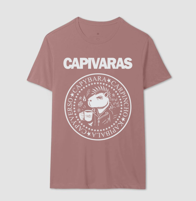 Camiseta Capivara Punk Rock - Imagem 14