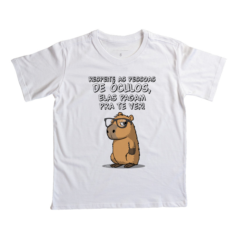 Camiseta Capivara Óculos - Imagem 2
