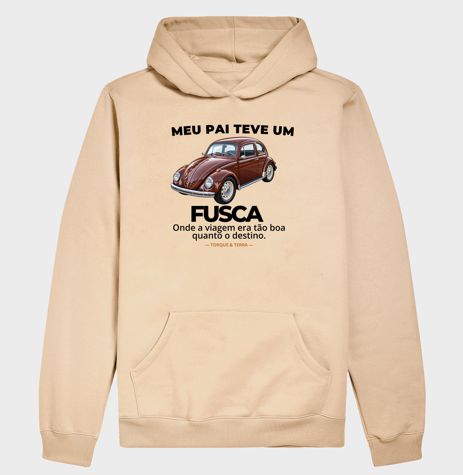 Meu pai teve um - FUSCA - marrom escuro - Imagem 5