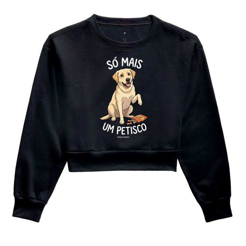 CROPPED MOLETOM LABRADOR PETISCO - Imagem 2