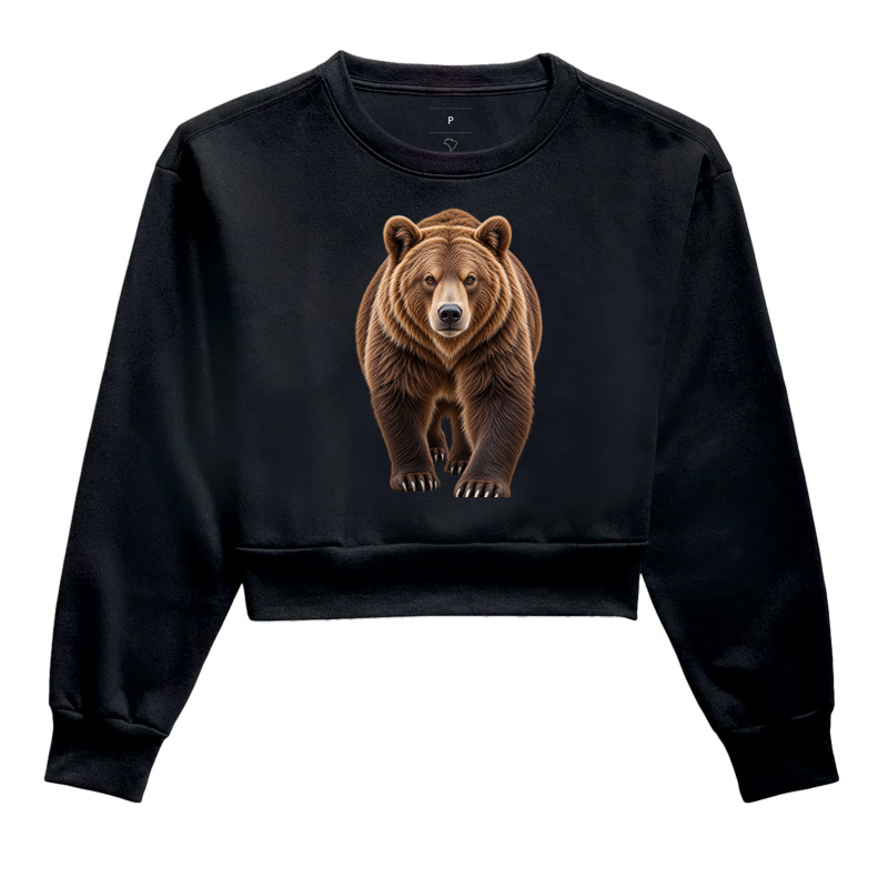 Cropped Moletom - Urso - Imagem 2