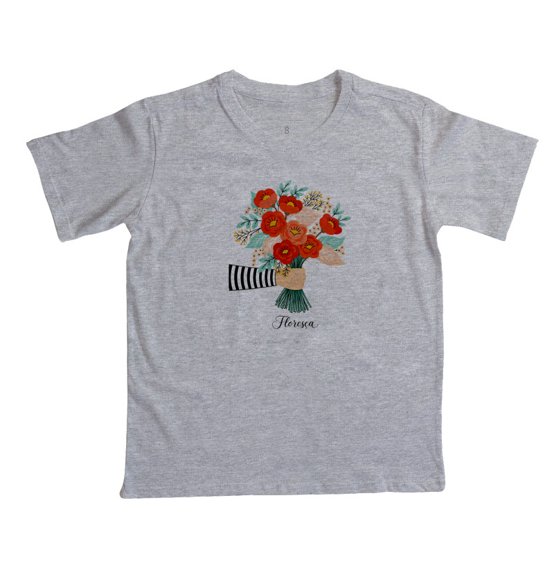 Camiseta Buquê de flores - Imagem 3