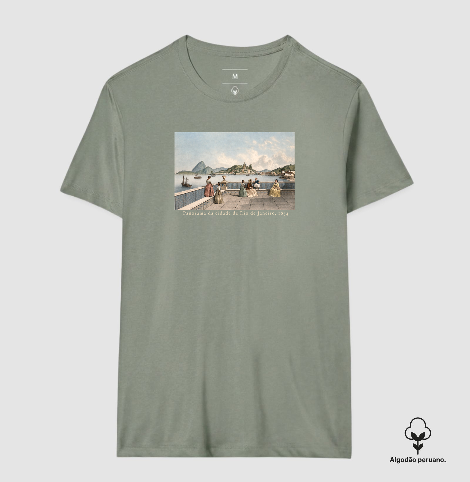 Camiseta Vistas do Rio de Janeiro — Brasil Oitocentista - Imagem 9