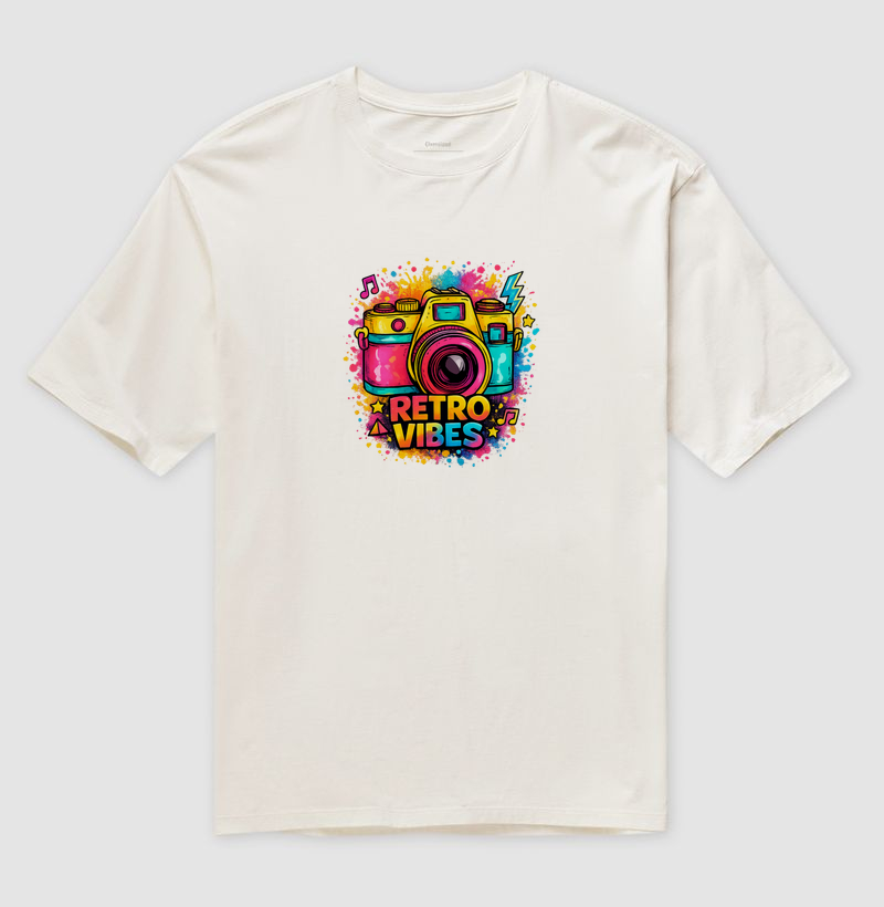Camiseta Retro Vibes - Imagem 4