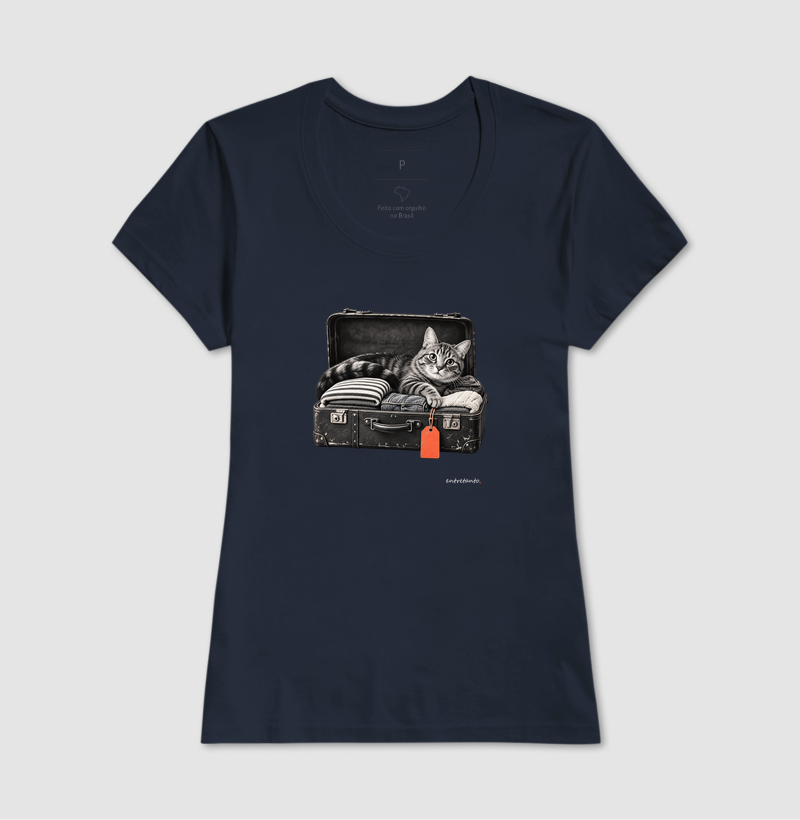  Camiseta Já Estou na Mala  - Imagem 5
