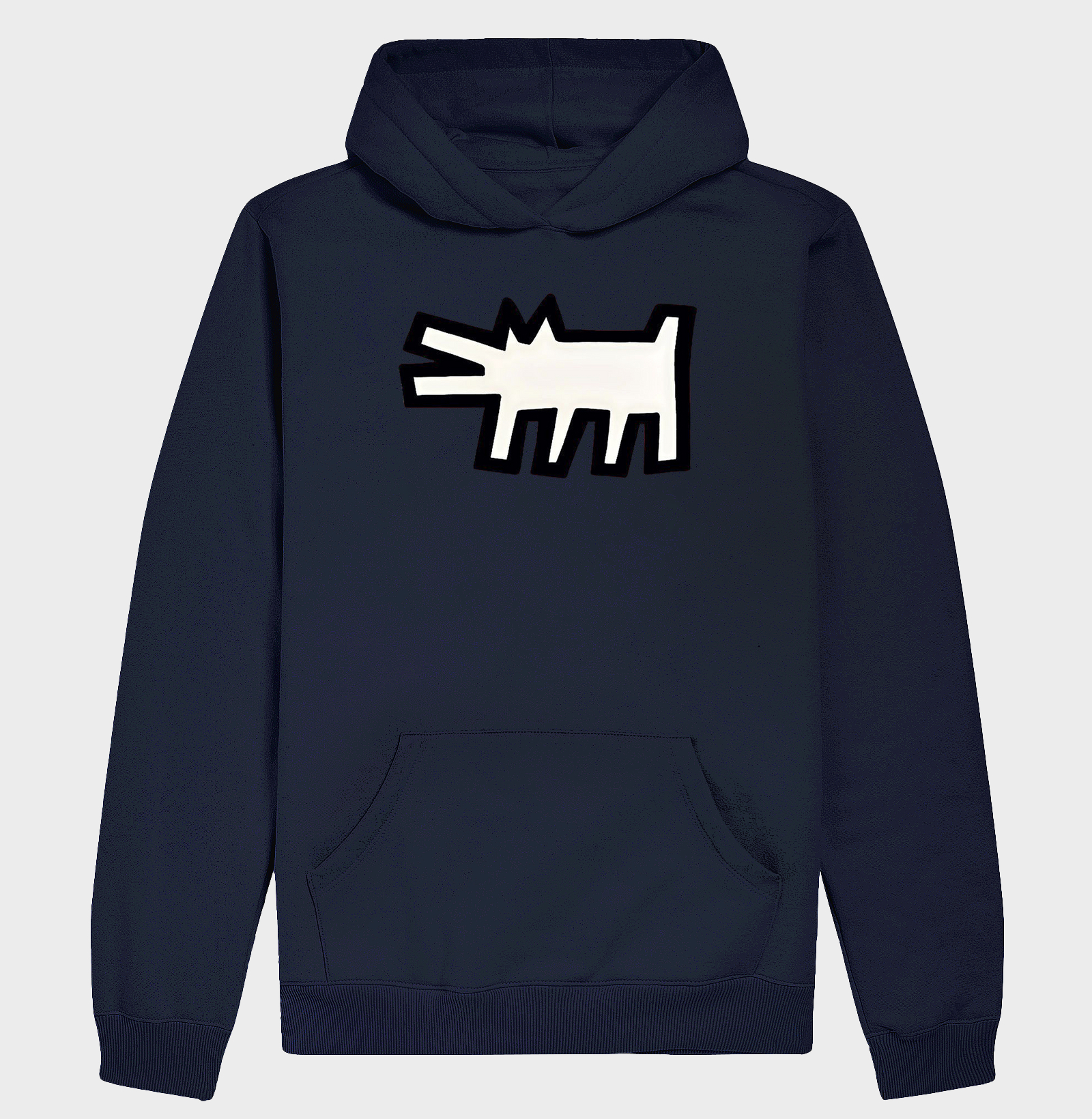Keith Haring Dog Hoodie - Imagem 4