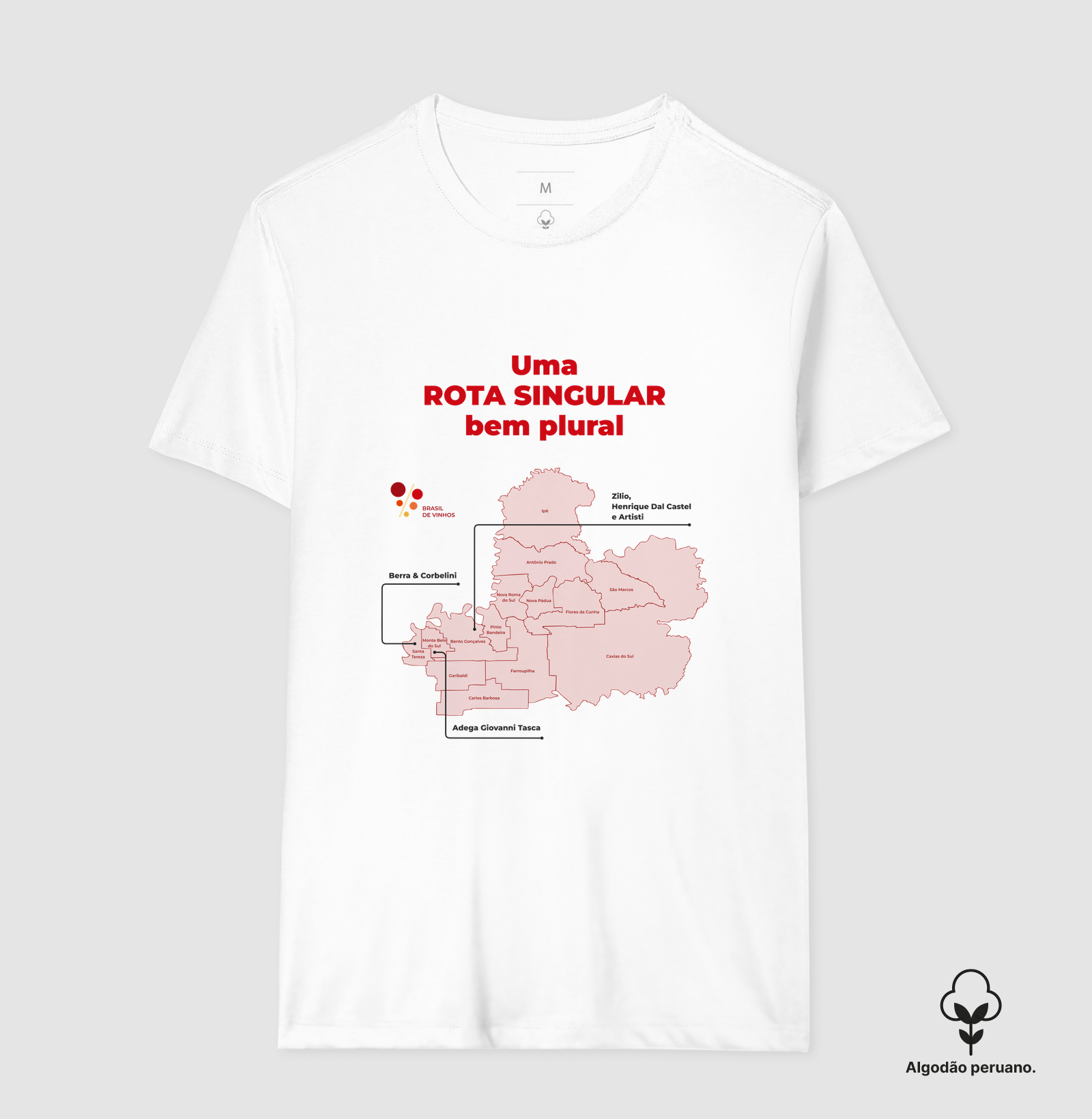 Camiseta Brasil de Vinhos - Rota Singular - Imagem 6