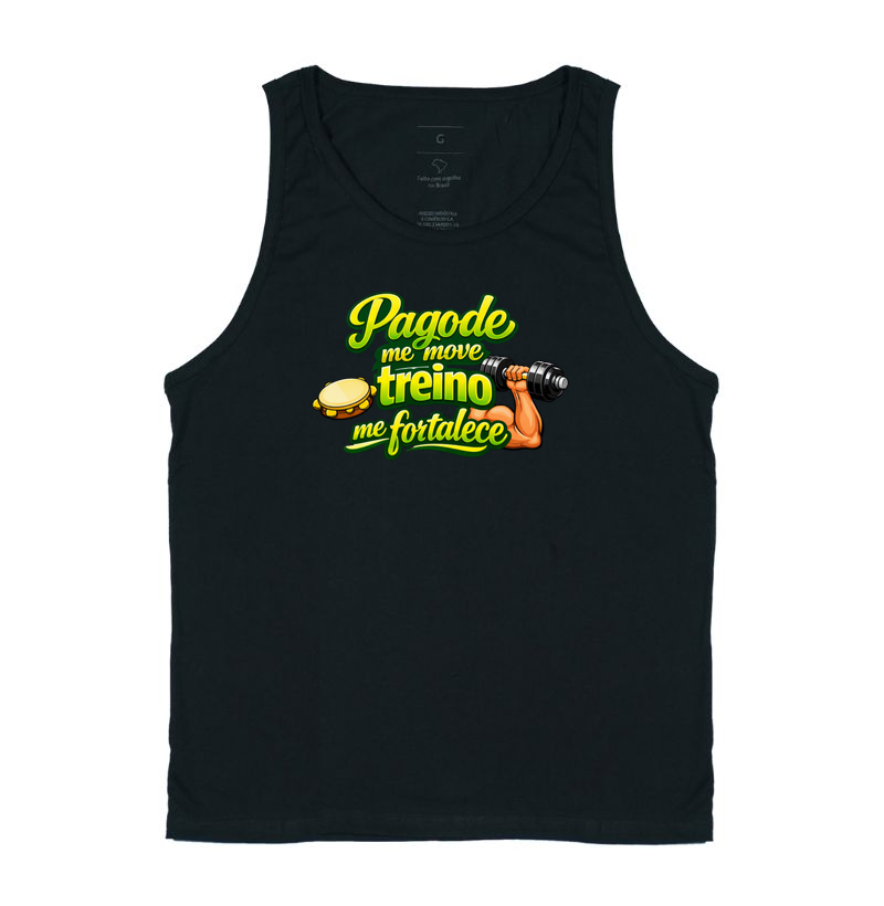 camiseta pagode me move, treino me fortalece - Imagem 3