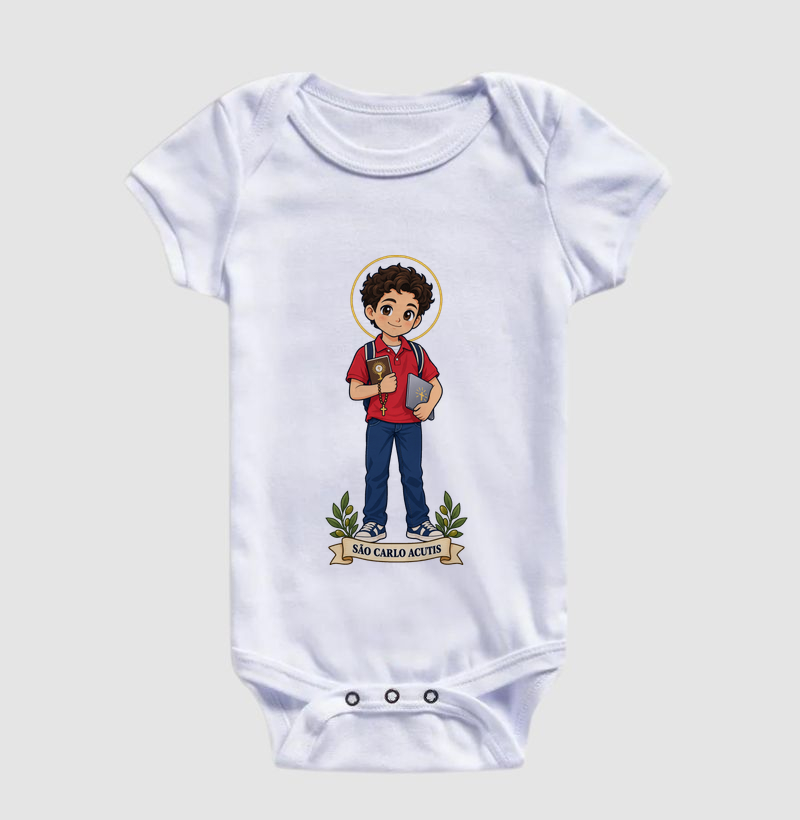 São Carlo Acutis - estilo chibi - Imagem 3