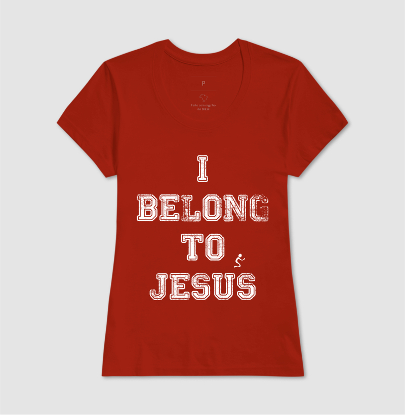 Camiseta Cristã I Belong to Jesus Pertenço a Jesus - Imagem 11