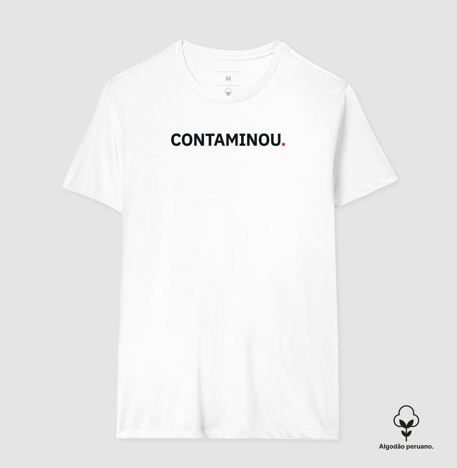 Camiseta Pima Masculina Contaminou - Imagem 7