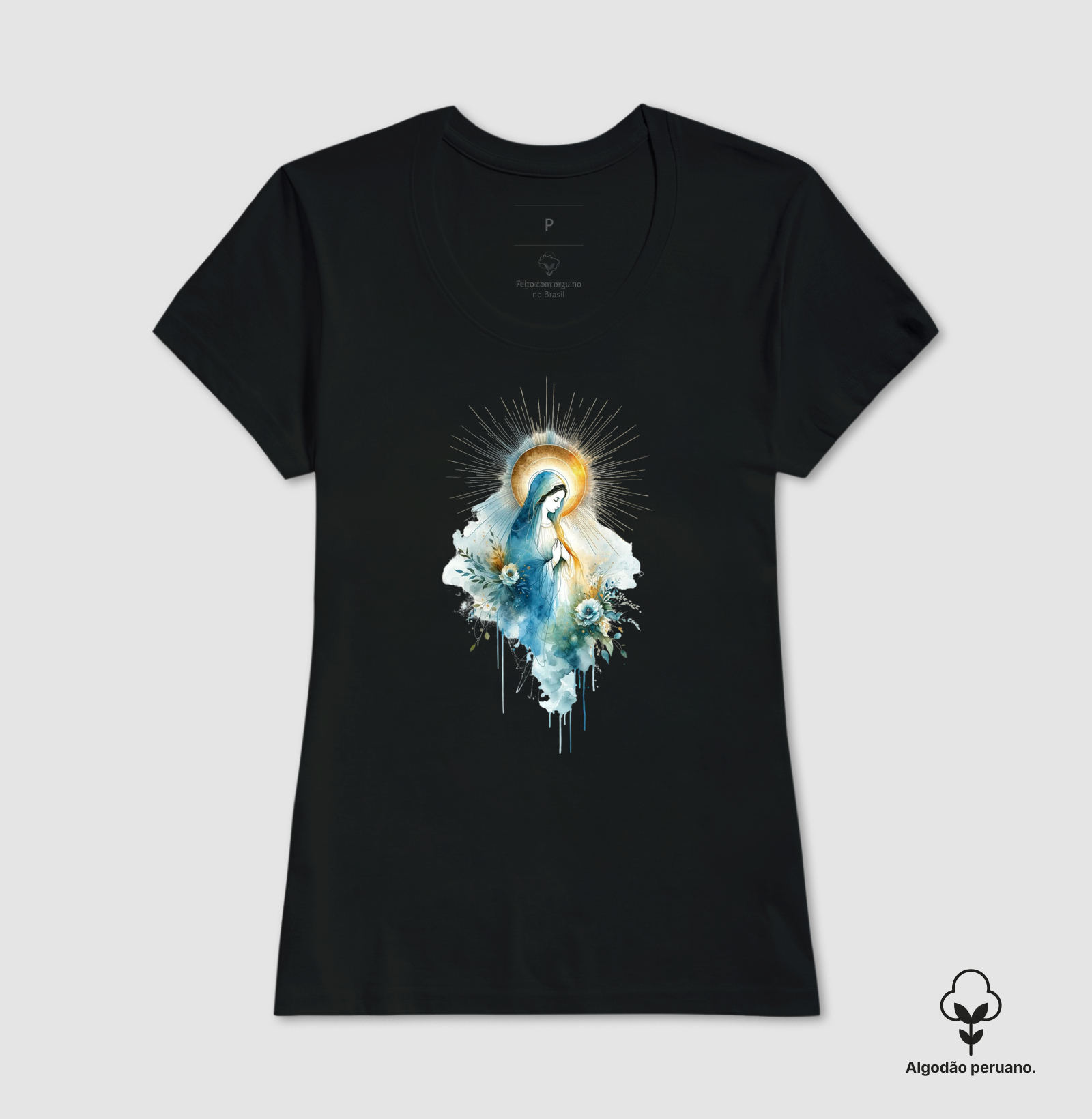 Camiseta Maria Santissíma - Imagem 7