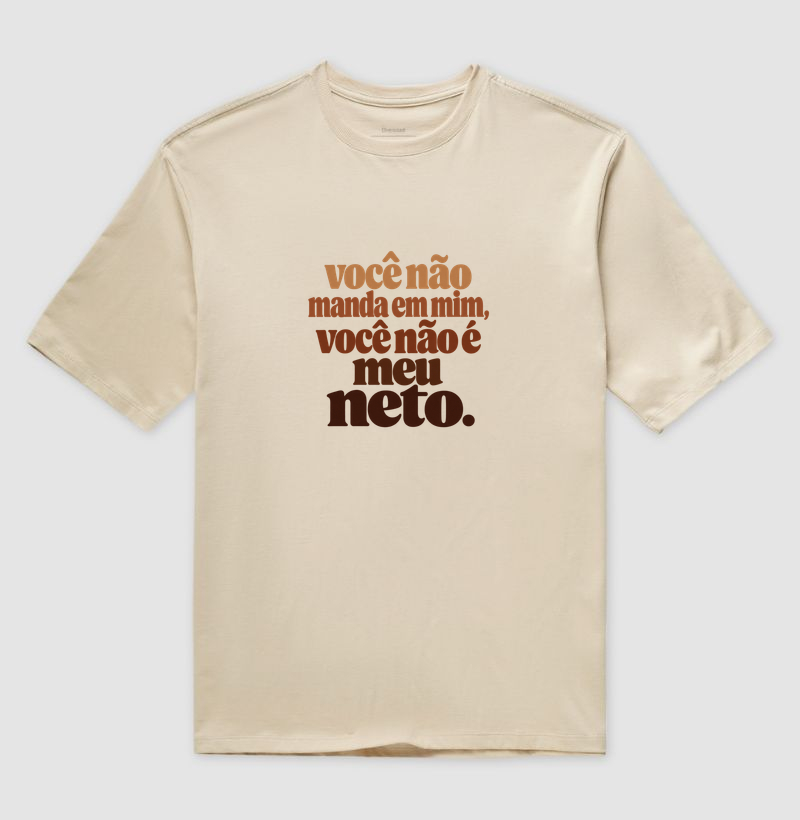 Camiseta Só Meu Neto Manda - Imagem 2