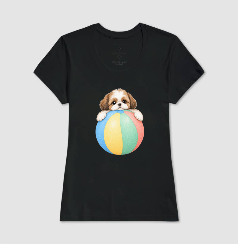 Shih Tzu Filhote Brincando - Imagem 3