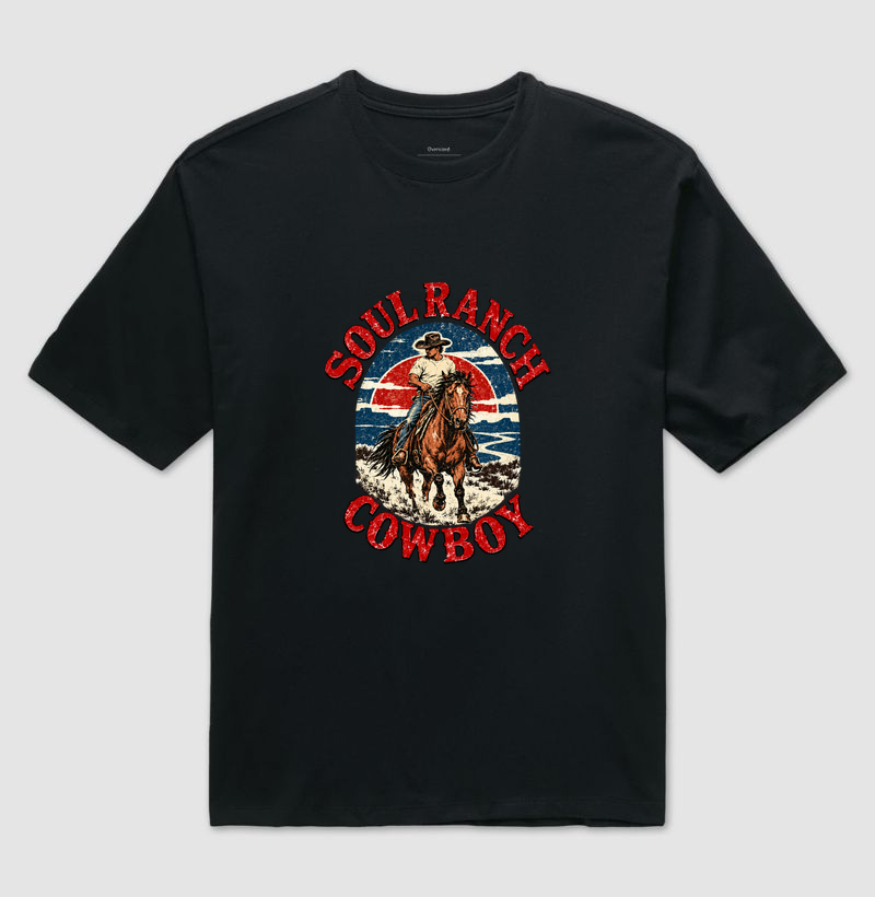 Camiseta Oversized Alma de Cowboy - Imagem 2