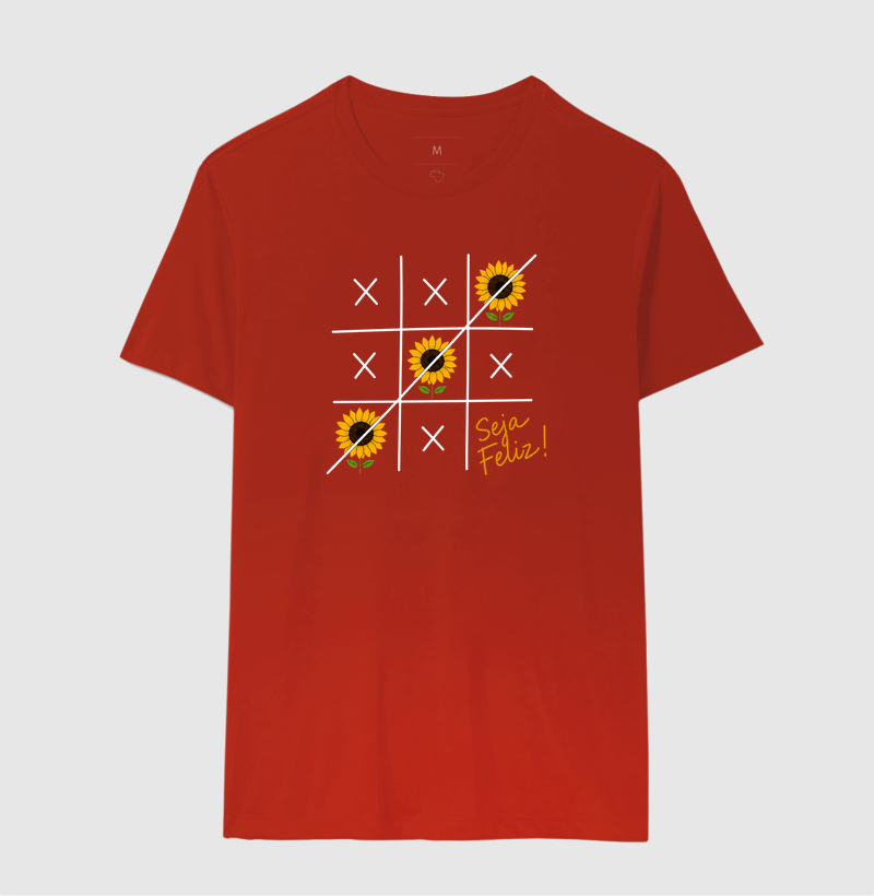 Camiseta Seja Feliz Girassol - Imagem 10