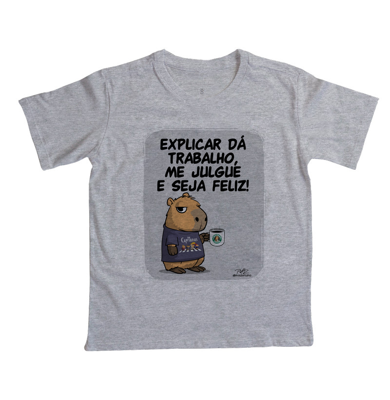 Camiseta Capivara me julgue - Imagem 4