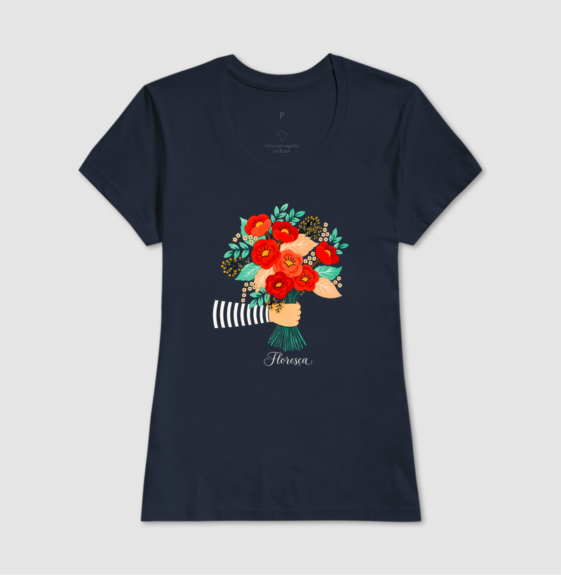 Camiseta Buquê de flores - Imagem 7