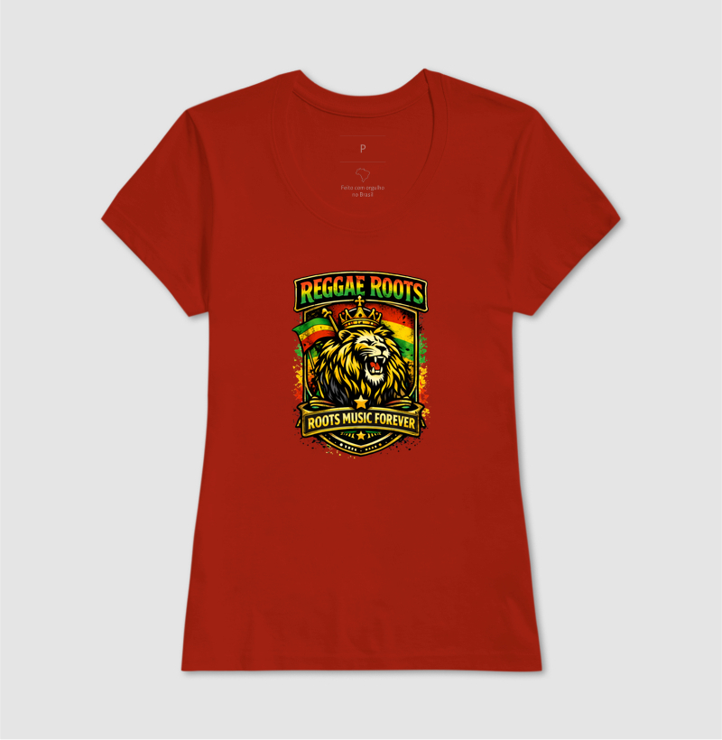 Camiseta Roots Music Forever. Coleção Reggae Music. Masculina e Feminina. Algodão Premium. - Imagem 10