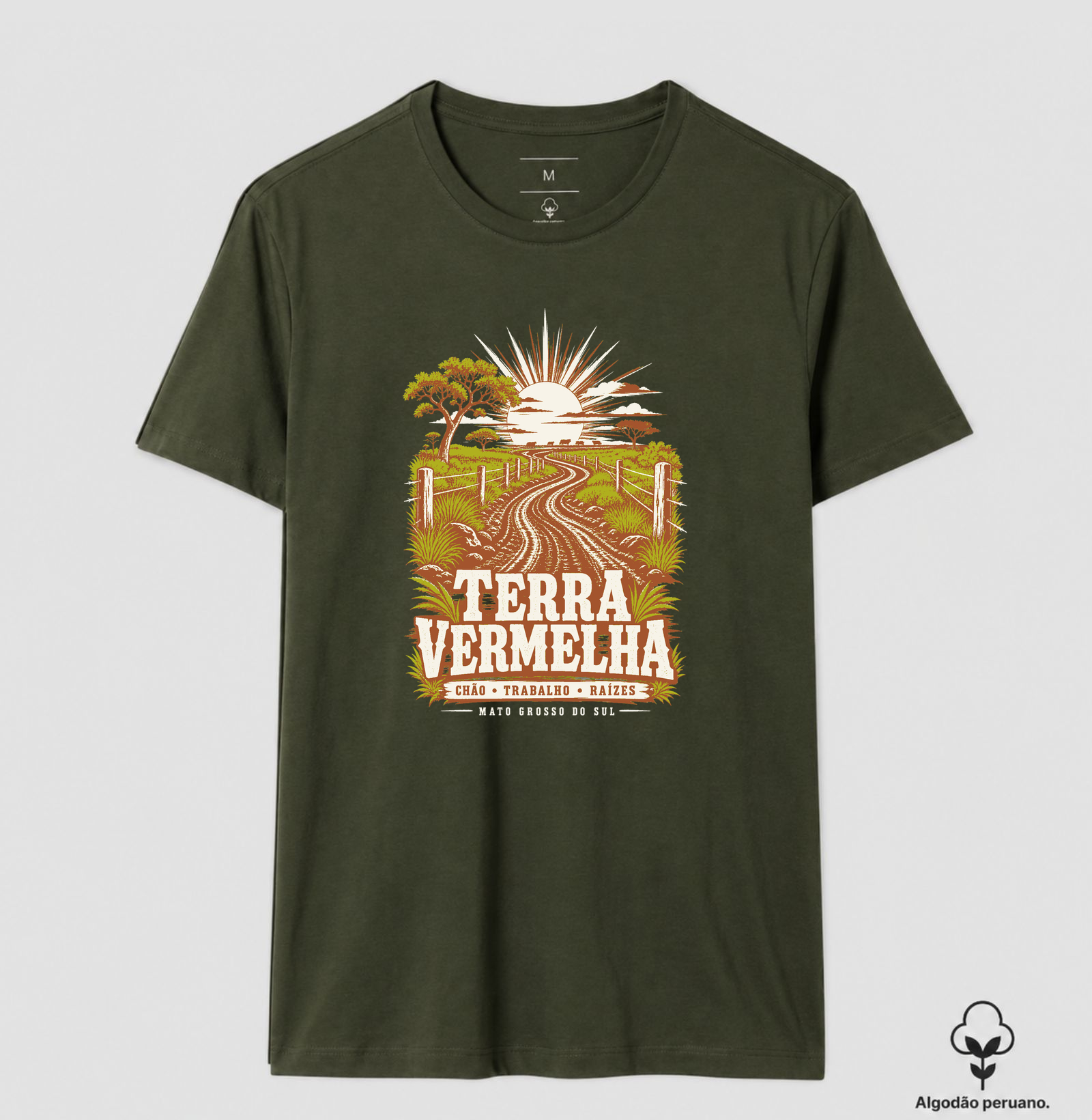Camiseta Terra Vermelha - Imagem 7