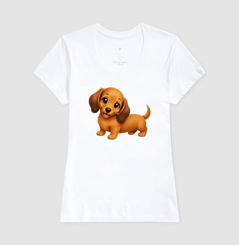 Dachshund Marrom - Desenho Animado - Imagem 5