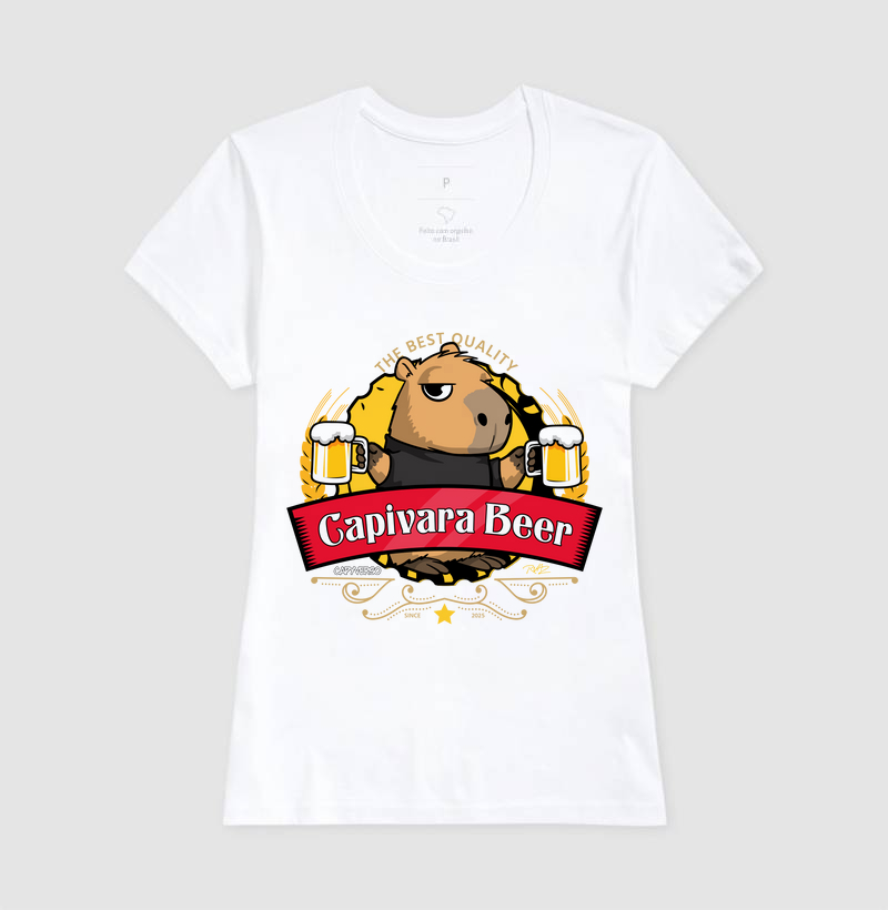 Camiseta Capivara Beer - Imagem 5