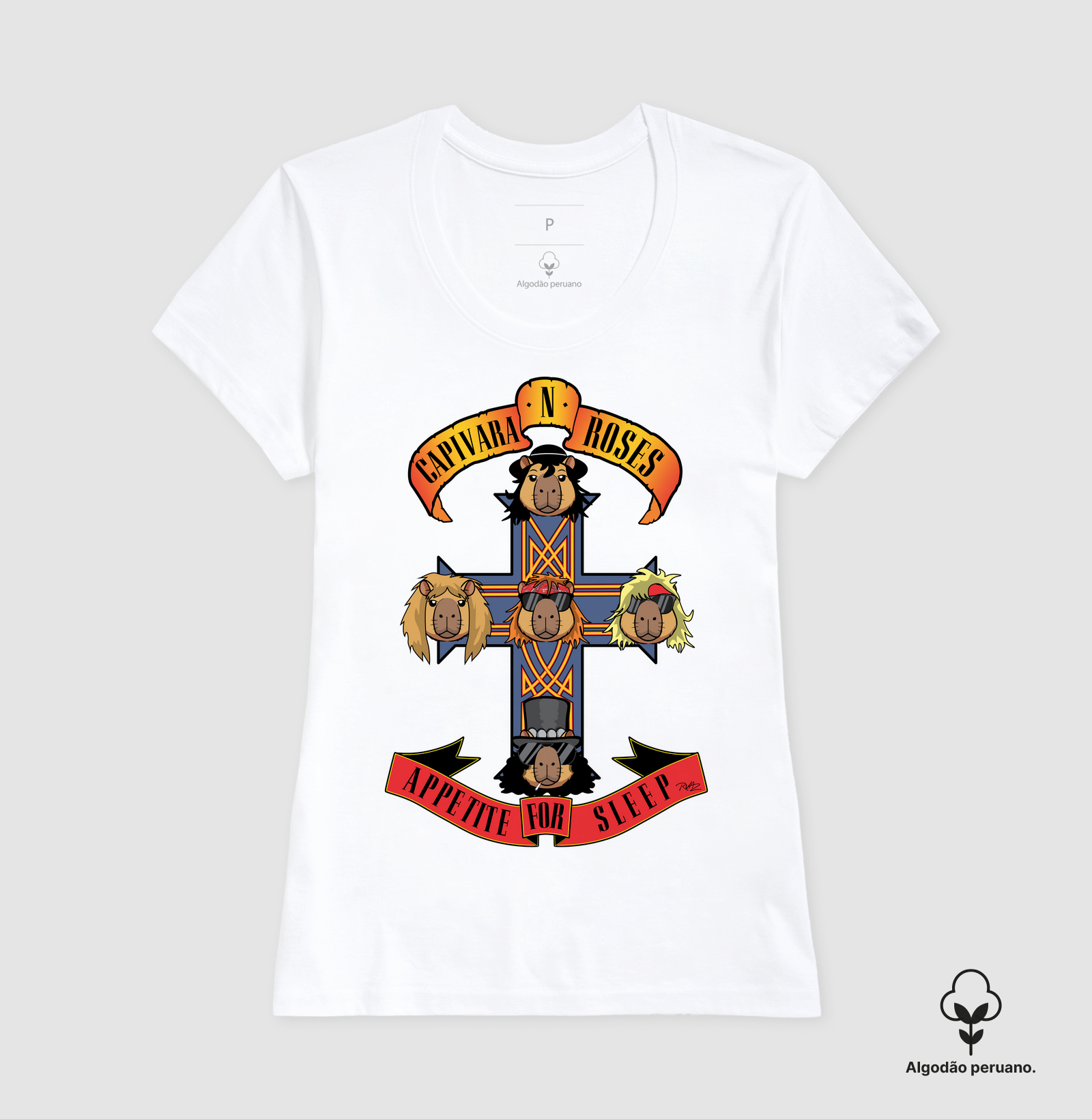 Camiseta Capivara N Roses - Imagem 7