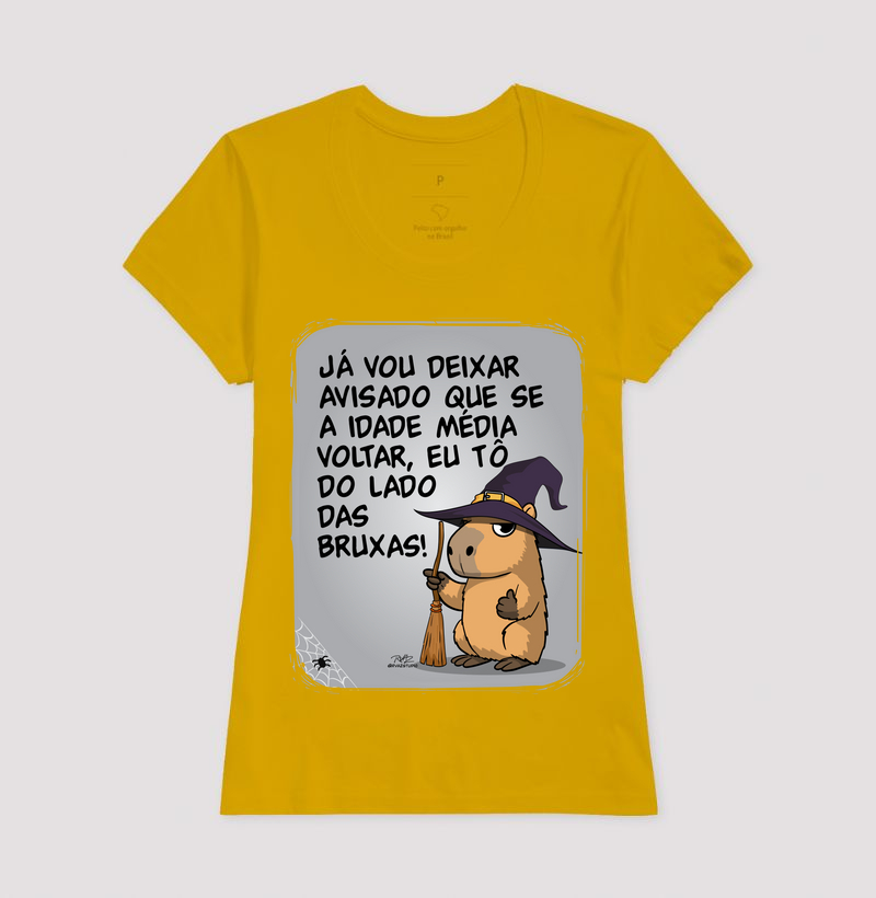 Camiseta Capivara Bruxas - Imagem 15