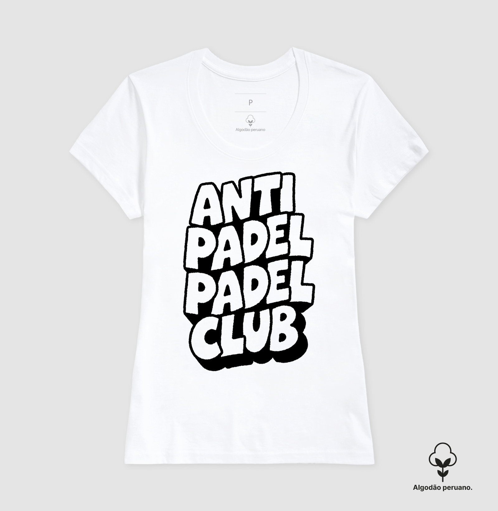 Camiseta Anti Padel Padel Club Bold - Imagem 7