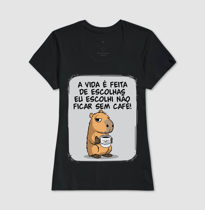 Camiseta Capivara Café - Imagem 3