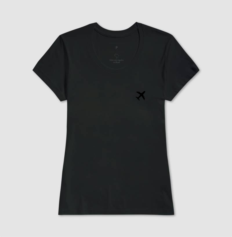 Viajante Minimalista - avião preto - Imagem 3