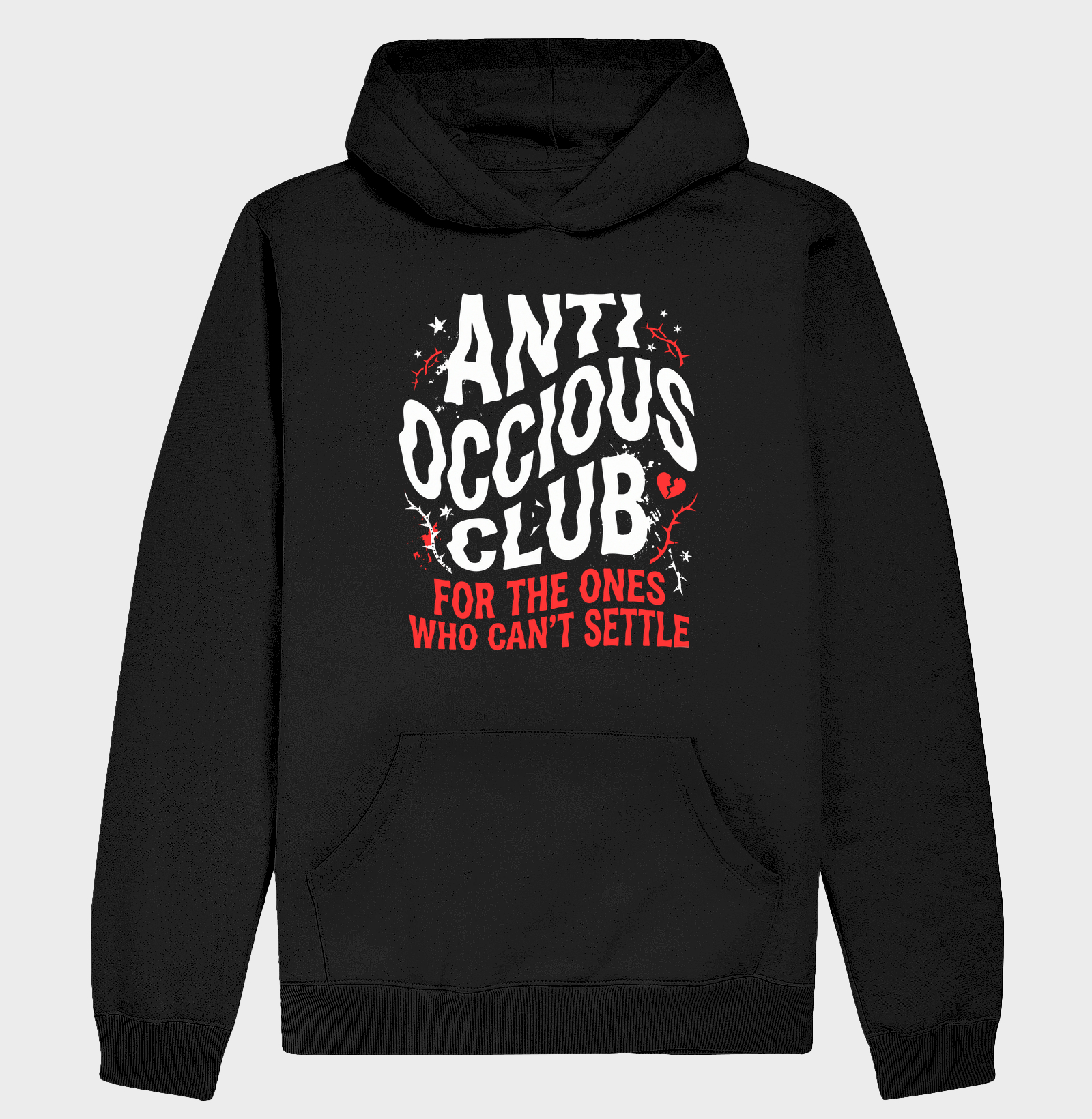 Hoodie Slim - FOR THE ONES WHO CAN'T SETTLE - Imagem 5