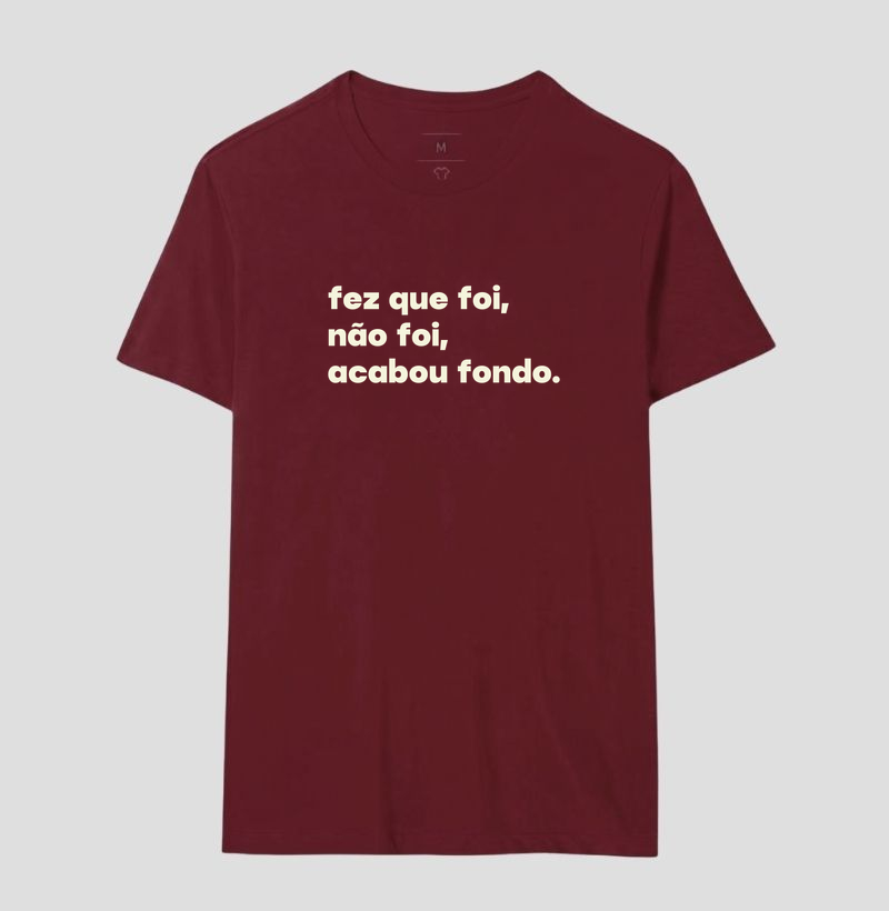 Fez que foi, não foi, acabou fondo. - Imagem 18