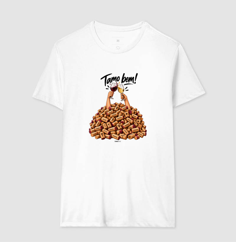 Camiseta “Um Brinde” – Amizade & Wine Lifestyle - Imagem 4