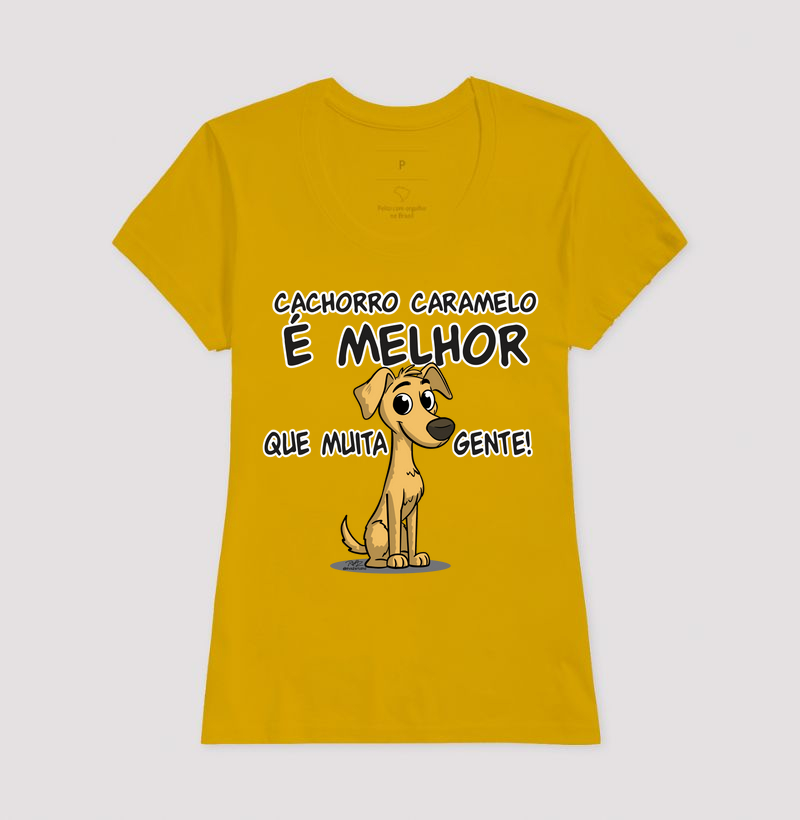 Camiseta Cachorro Caramelo - Imagem 15