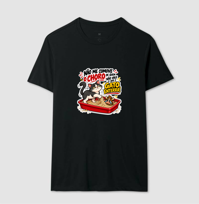 Camiseta Gato Poop em Algodão - Imagem 5
