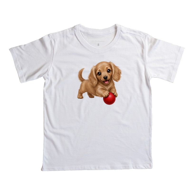 Dachshund Pelo Longo - Desenho Animado - Imagem 4