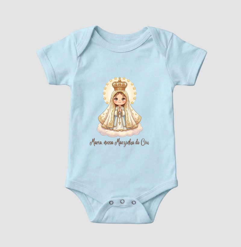 Body Infantil Maria, Nossa Mãezinha - Imagem 4