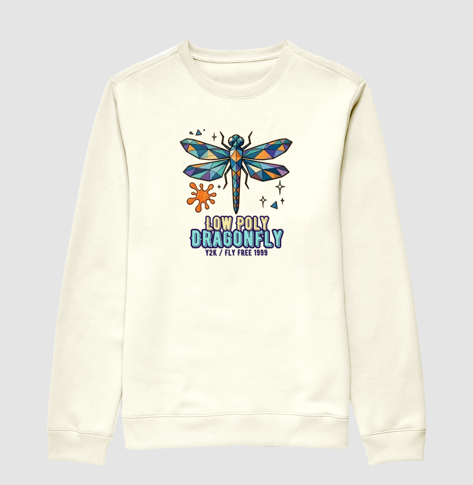 Camiseta Y2K Low Poly Dragonfly - Imagem 2