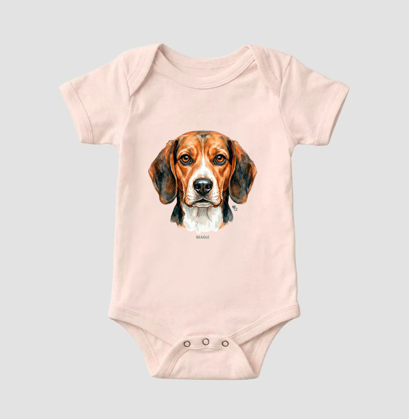 Cães - Beagle - Body Infantil - Imagem 7