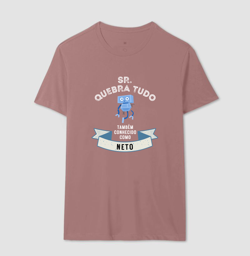 Camiseta Infantil Sr. Quebra Tudo — Neto - Imagem 6