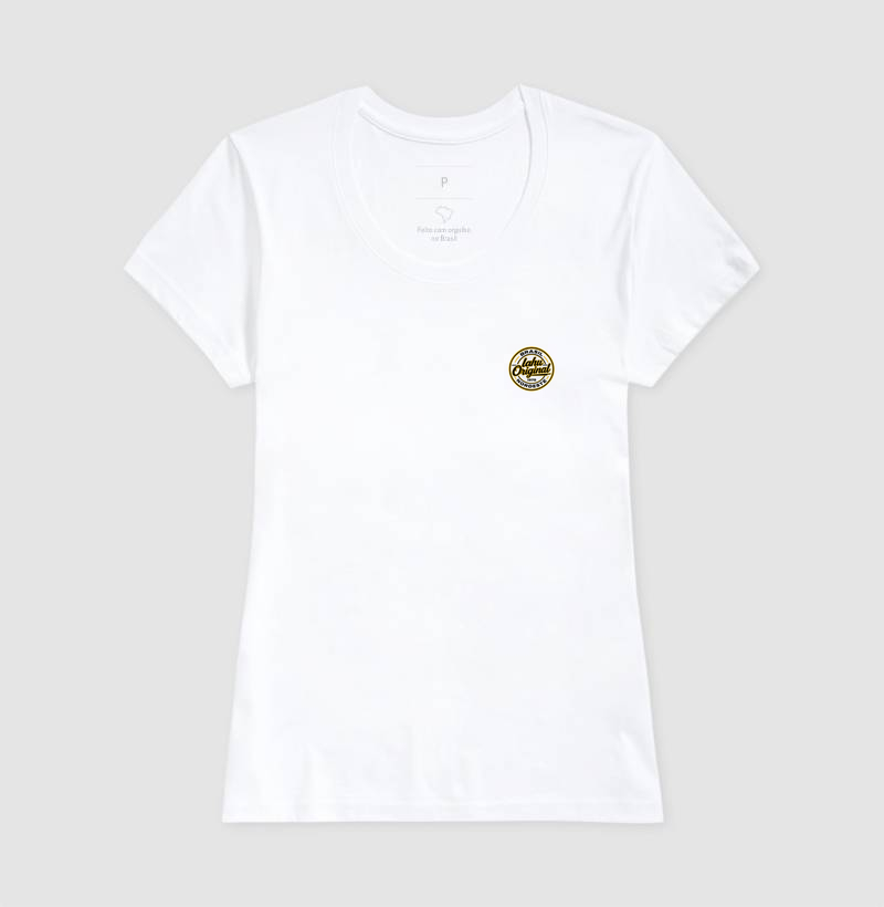 Feito para durar e se destacar:  Designer clássico - formato de brasão circular, linhas marcantes, letras com personalidade, cores ouro e preto que transmitem nobreza e solidez. - Imagem 5