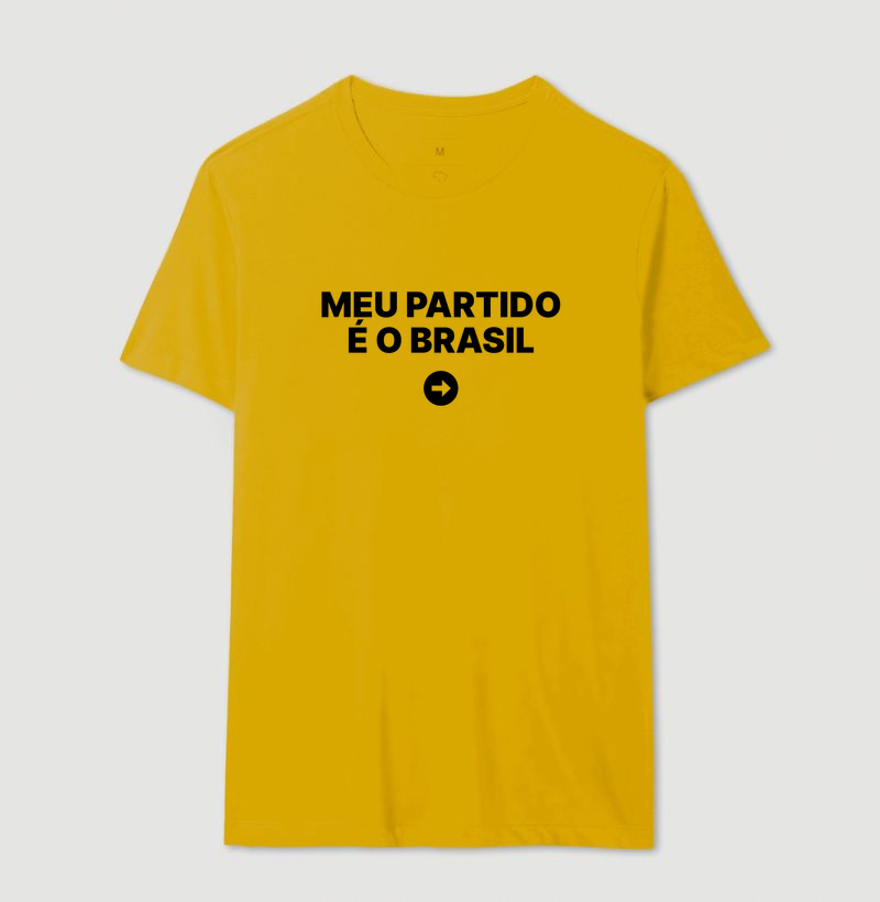 Camiseta Meu partido é o Brasil - Imagem 12