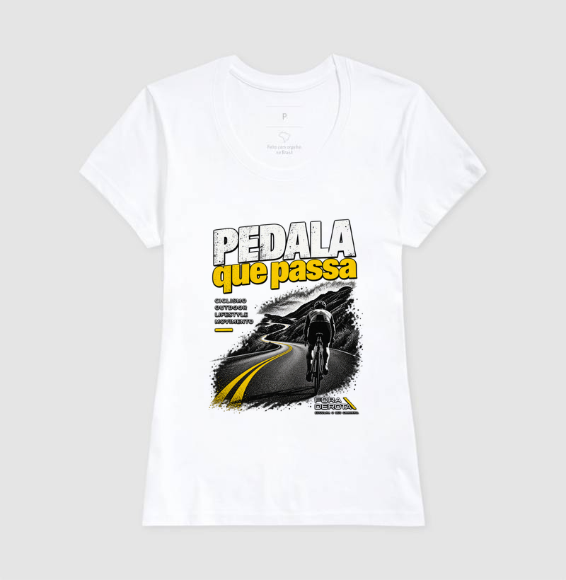 Camiseta Pedala que Passa | Fora de Rota – Ciclismo & Lifestyle - Imagem 5
