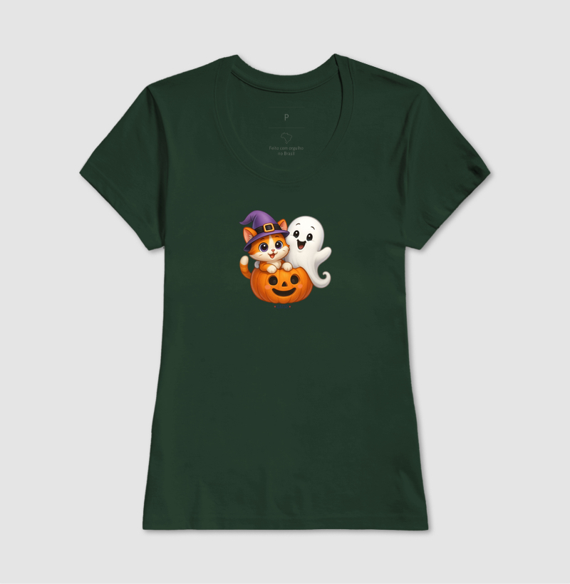 Gatinho Laranja com Fantasma - Imagem 12