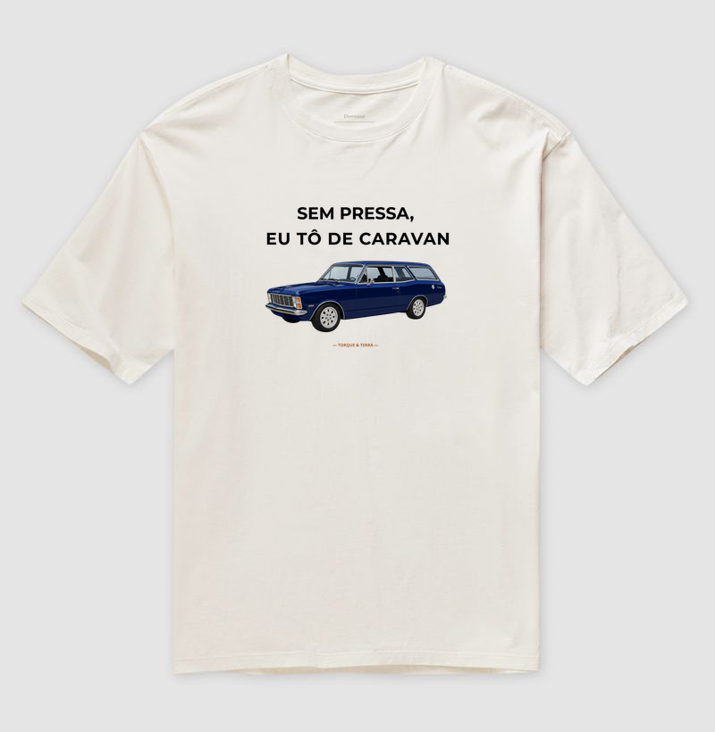Sem pressa, eu tô de Caravan - azul escuro 2 - Imagem 4
