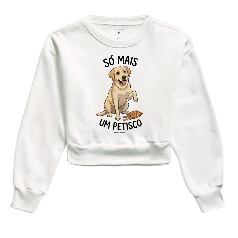 CROPPED MOLETOM LABRADOR PETISCO - Imagem 3